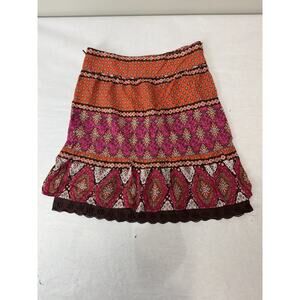 Y2K Vintage Speechless Tier Ruffle Skirt Cottagecore Floral Juniors Medium Boho